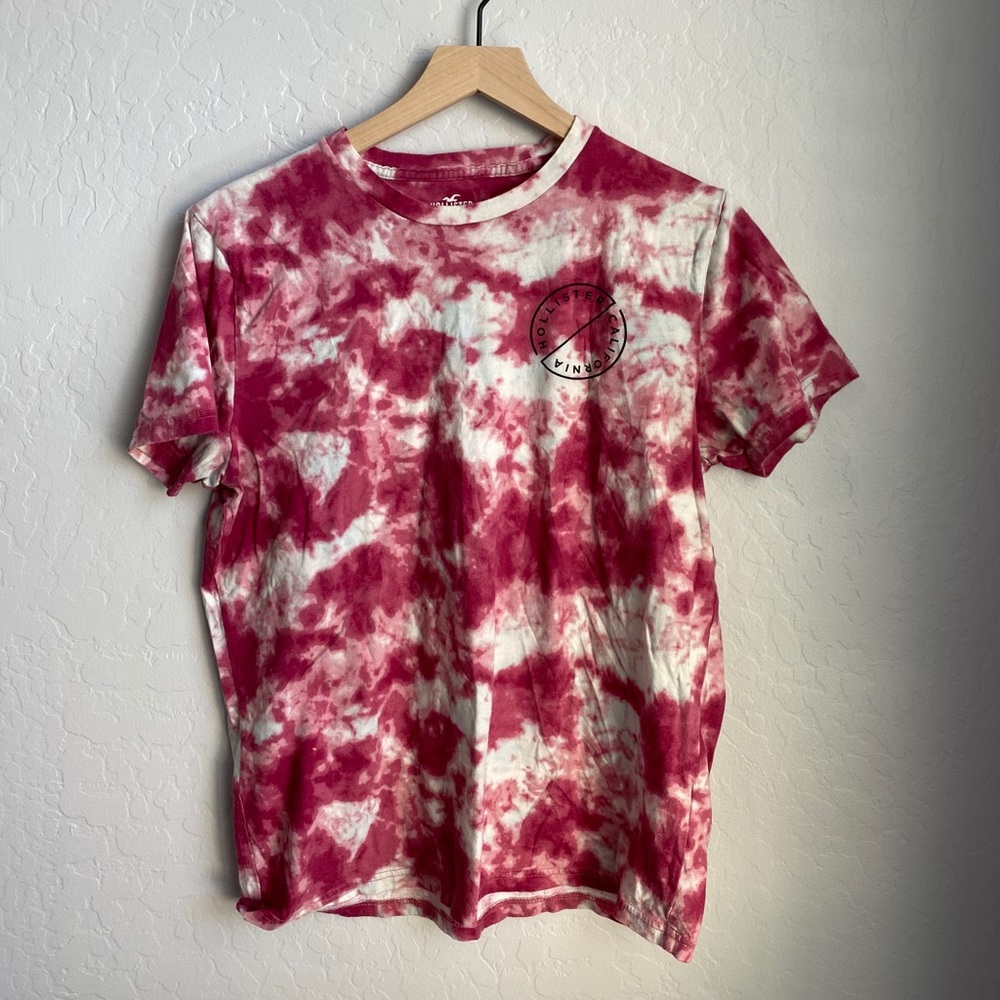 Hollister tie dye t shirt
